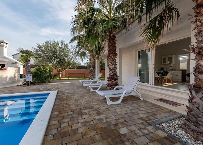 Villa Luxury Agape Palm Tennisplatz Privlaka (Zadar)