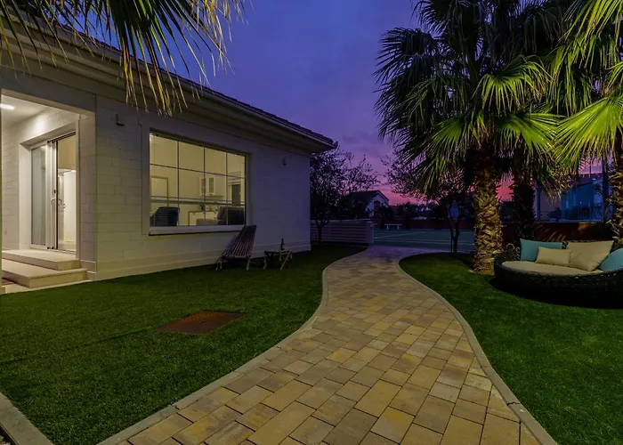 Villa Luxury Agape Palm Tennisplatz Privlaka (Zadar)